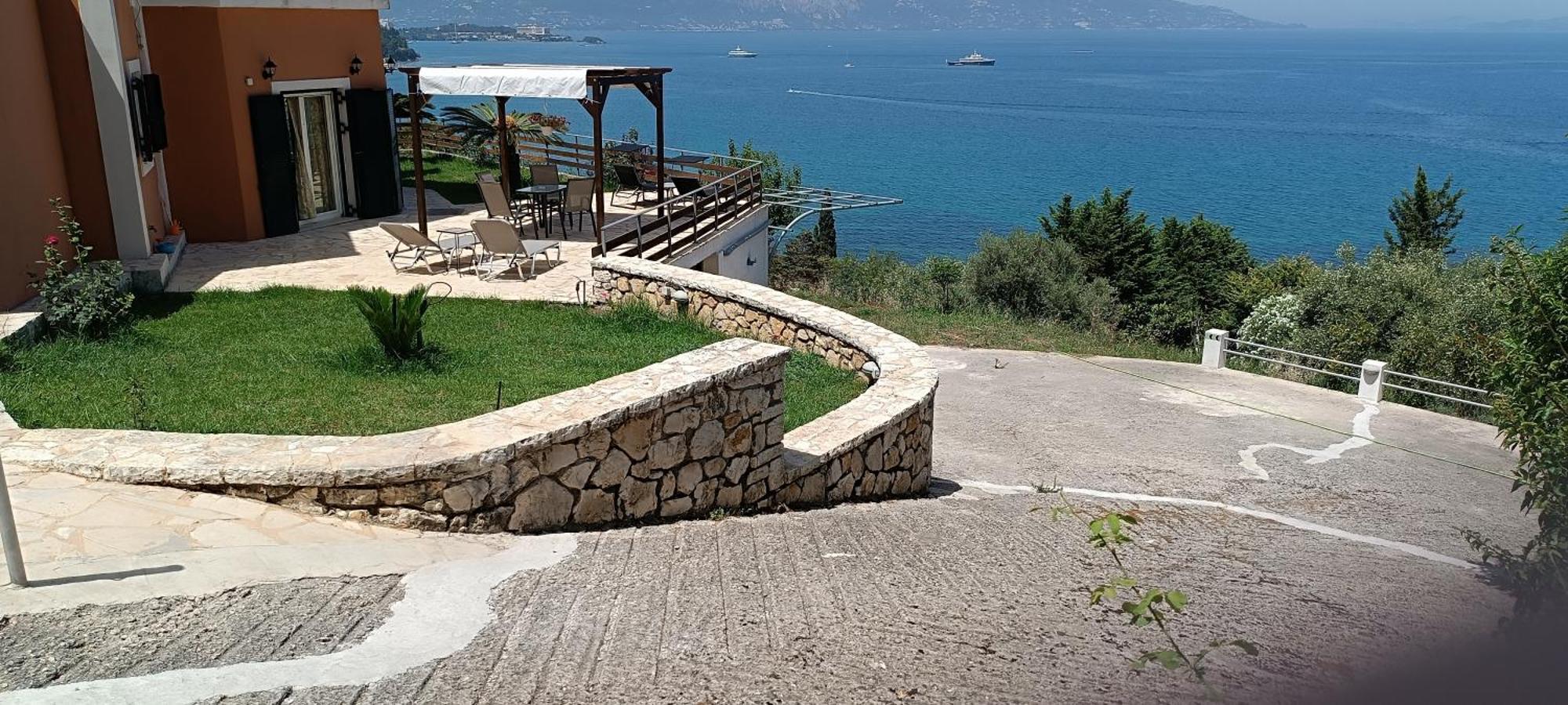 Vila Corfu Town 'panoramic View House'