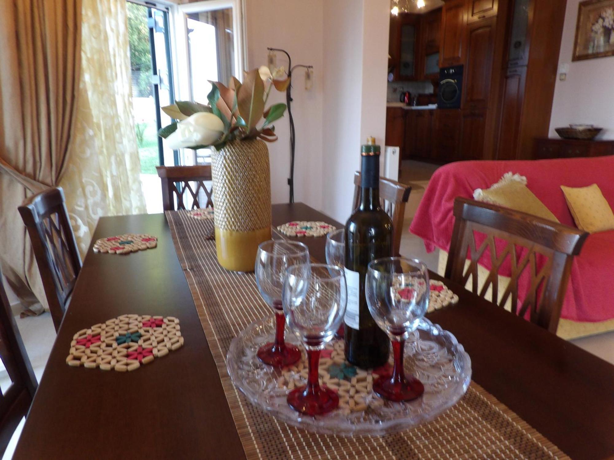 Vila Corfu Town 'panoramic View House' Alykes Potamou