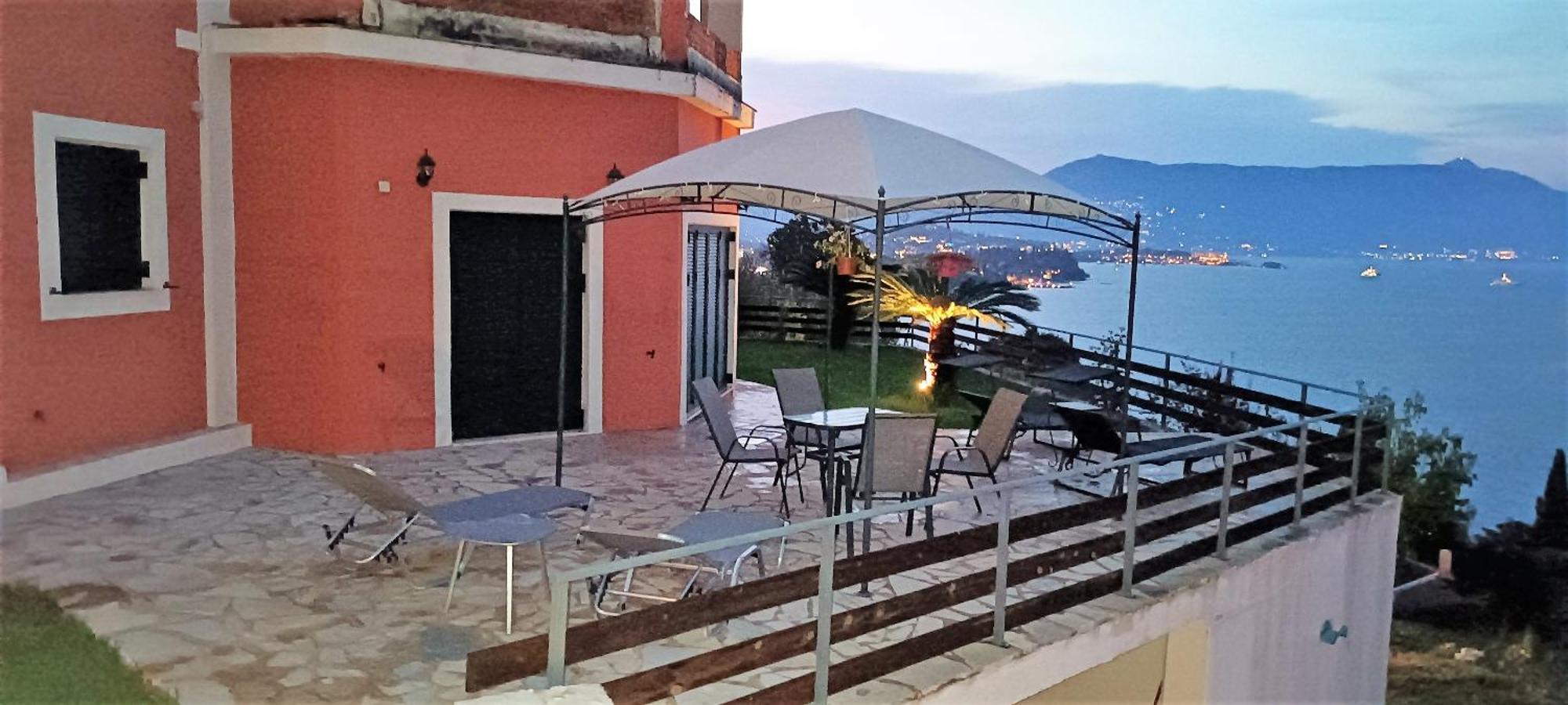 Corfu Town 'panoramic View House' Alykes Potamou