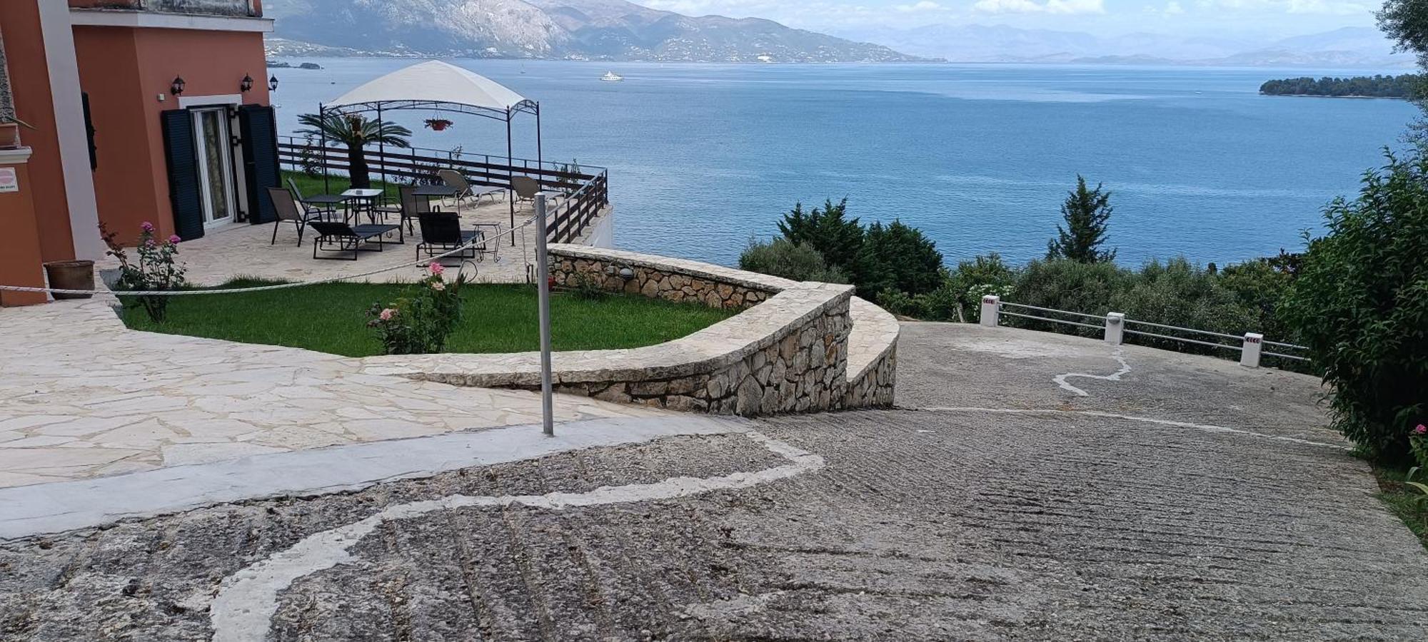 Villa Corfu Town 'panoramic View House' *