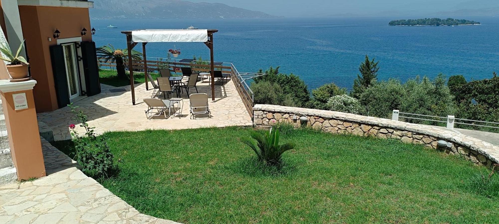 Corfu Town 'panoramic View House' Villa Alykes Potamou