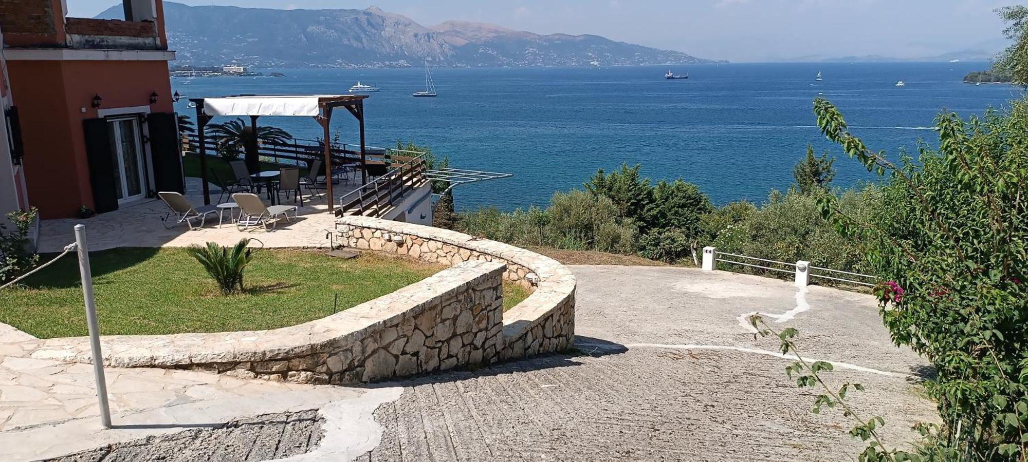Corfu Town 'panoramic View House' Villa